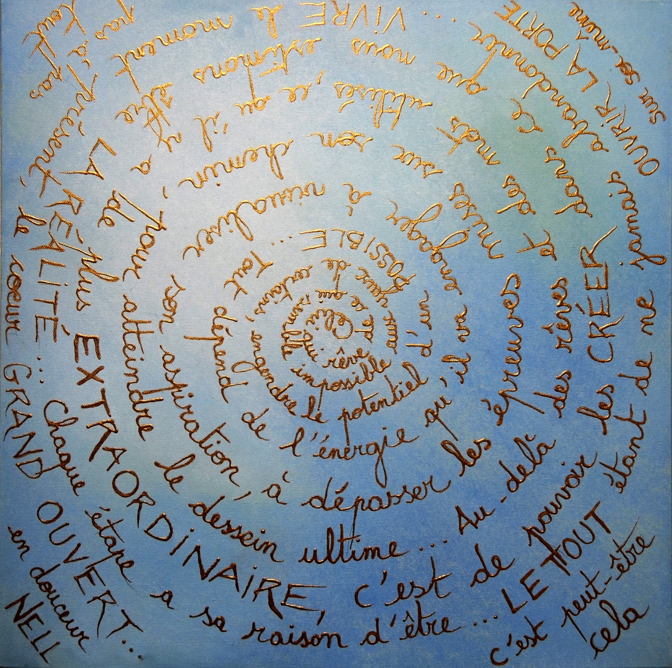 Spirale de mots