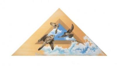 Artiste peintre belge isabelle nell fenetre pyramidee