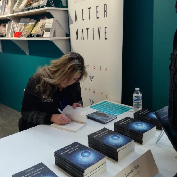 Isabelle Nell Salon du livre de Bruxelles 2019