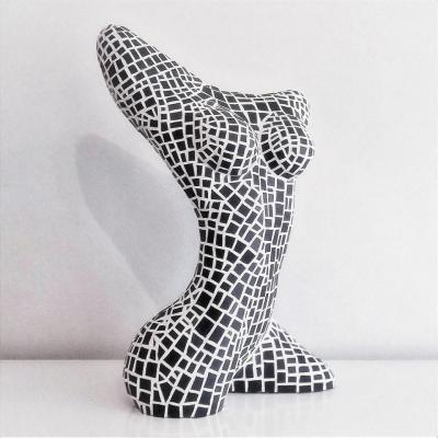 Sculpture en mosaique artiste isabelle nell